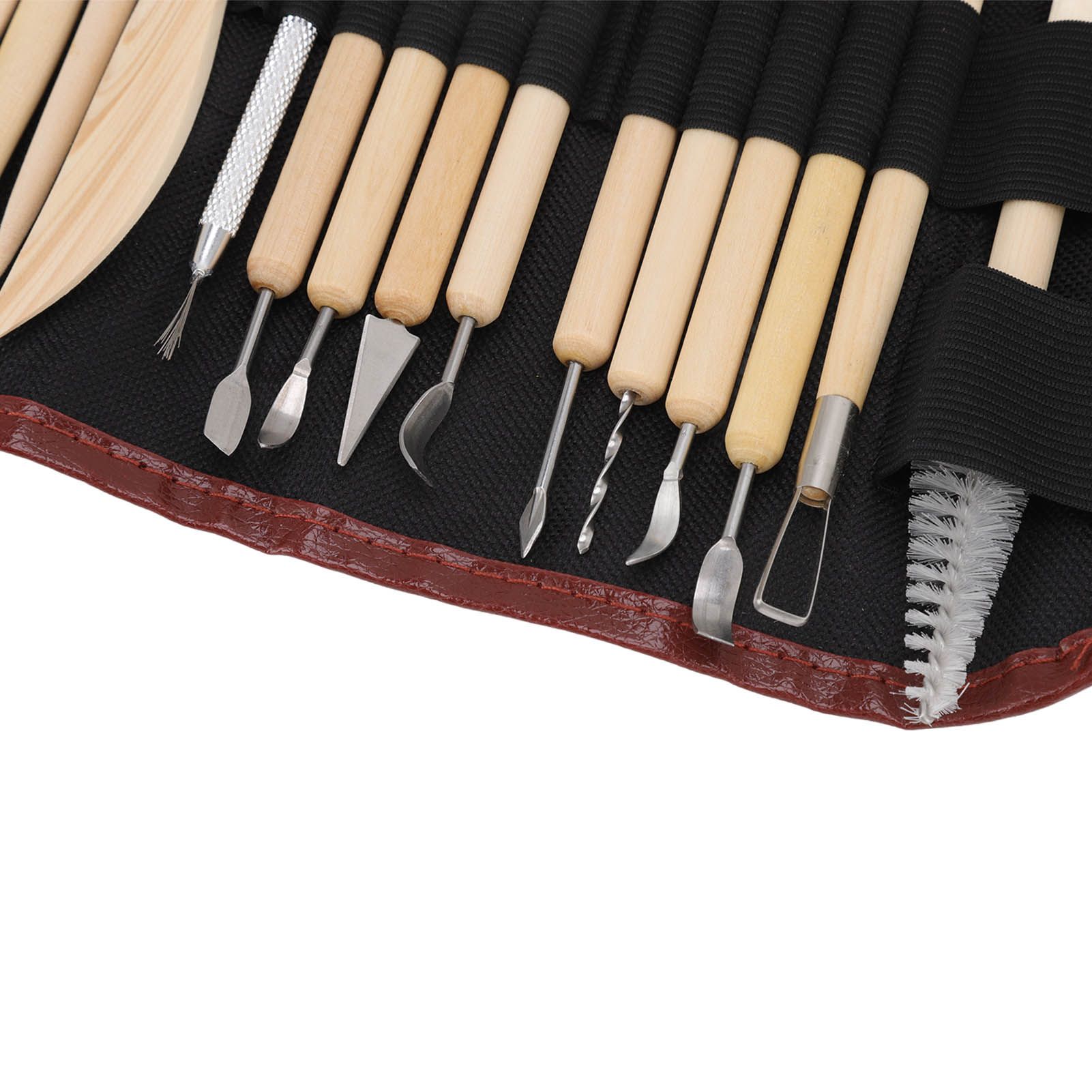21pcs Polymer Clay Tools Polymer Clay Sculpting Tools with Storage Bag for Beginners Professionals 14 21pcs Polymer Clay Tools Polymer Clay Sculpting Tools with Storage Bag for Beginners Professionals - Image 14
