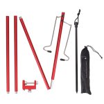 Camping lantern stand aluminium alloy 118cm