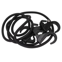 Alternative view of Camping Rope Strap UV Resistant POM Material Black Hooks Function Bungee Cords for Luggage Bundling