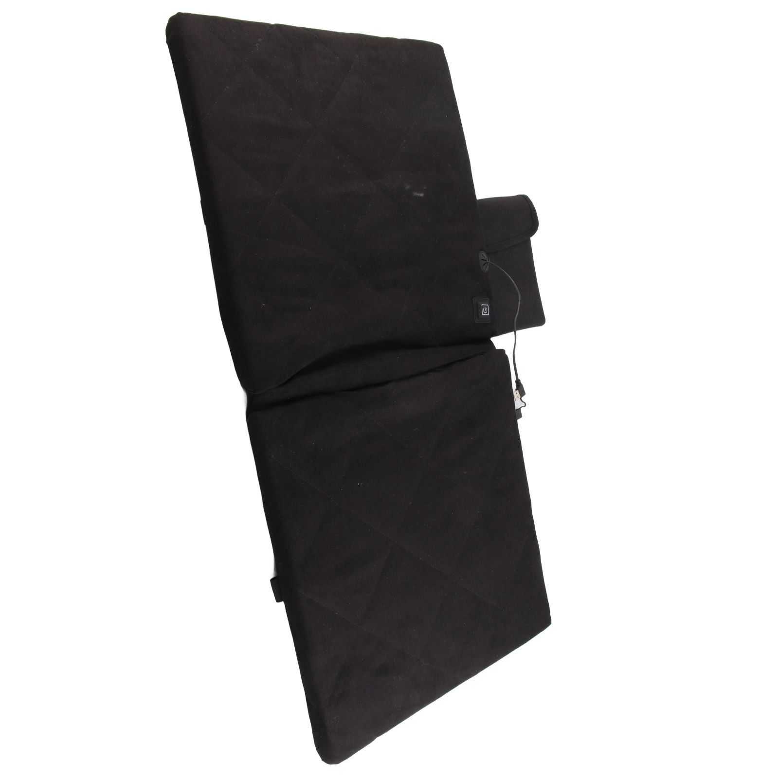 Electric Heating Seat Cushion Foldable Stadium Seats Heated Cover Pads with Backrest for Camping Fishing Hunting Black 7 Electric Heating Seat Cushion Foldable Stadium Seats Heated Cover Pads with Backrest for Camping Fishing Hunting Black - Image 7