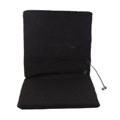 Electric Heating Seat Cushion Foldable Stadium Seats Heated Cover Pads with Backrest for Camping Fishing Hunting Black 22 V1294 YM3111220254311 0421 07