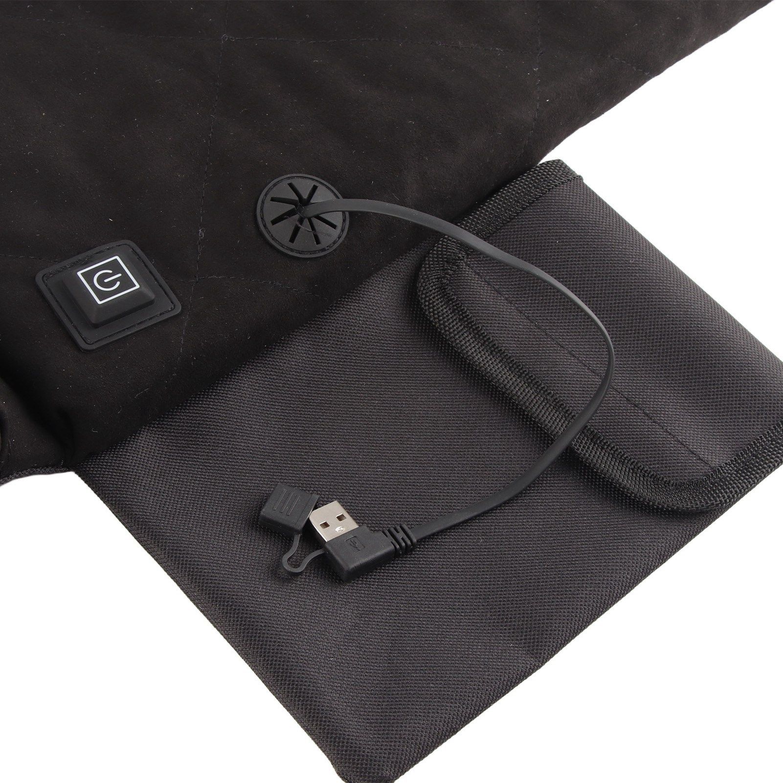 Electric Heating Seat Cushion Foldable Stadium Seats Heated Cover Pads with Backrest for Camping Fishing Hunting Black 15 Electric Heating Seat Cushion Foldable Stadium Seats Heated Cover Pads with Backrest for Camping Fishing Hunting Black - Image 15