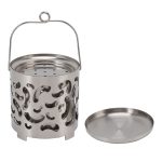 Camping mini heater stainless steel portable heating stove