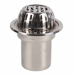 Roof floor drain stainless steel 5 inch round