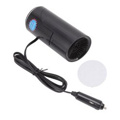 Car Heater Cool and Warm Fast Heating Portable Cigarette Lighter Car Heater Demister Defroster with Rotatable Base