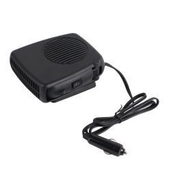 150W 24V Car Heater Defrosting with Cooling Function Black Electric Heater Fan Plug in Cigarette Lighter