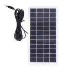 Polysilicon Solar Panel 5W 12V DC