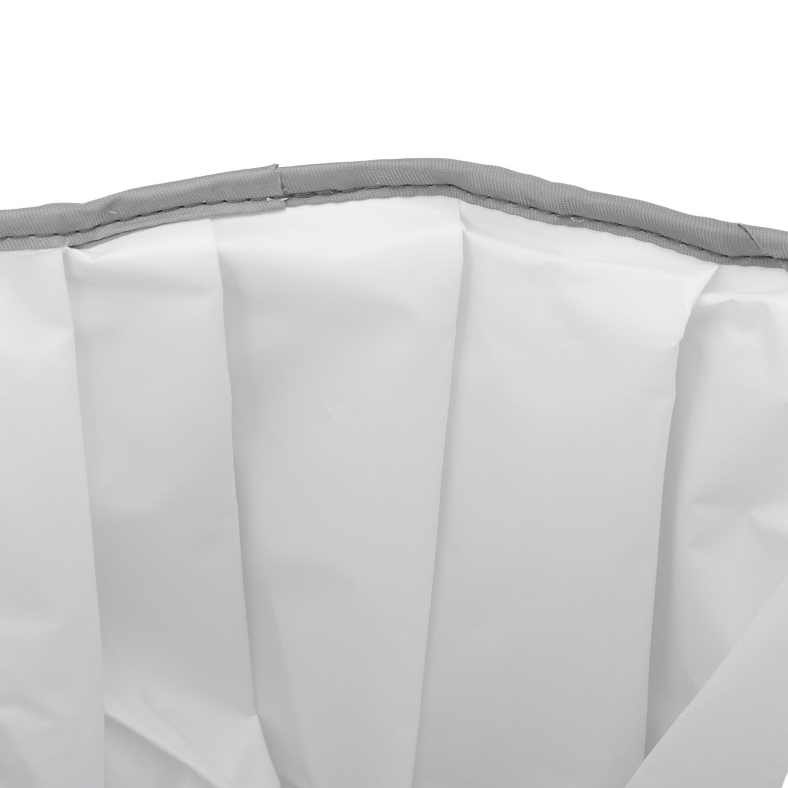Foldable Foot Tub Polyester Double Layer Collapsible Camping Bucket with Storage Bag for Outdoor Grey 14 Foldable Foot Tub Polyester Double Layer Collapsible Camping Bucket with Storage Bag for Outdoor Grey - Image 14