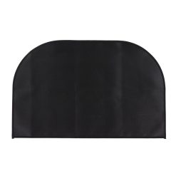 Fire Pit Mat Insulated Fireproof Heat Resistant Foldable Under Grill Mat for Fireplace Outdoor Camping Black 50x80cm/19.7x31.5in