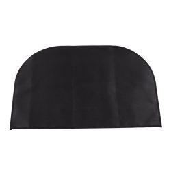 Alternative view of Fire Pit Mat Insulated Fireproof Heat Resistant Foldable Under Grill Mat for Fireplace Outdoor Camping Black 50x80cm/19.7x31.5in