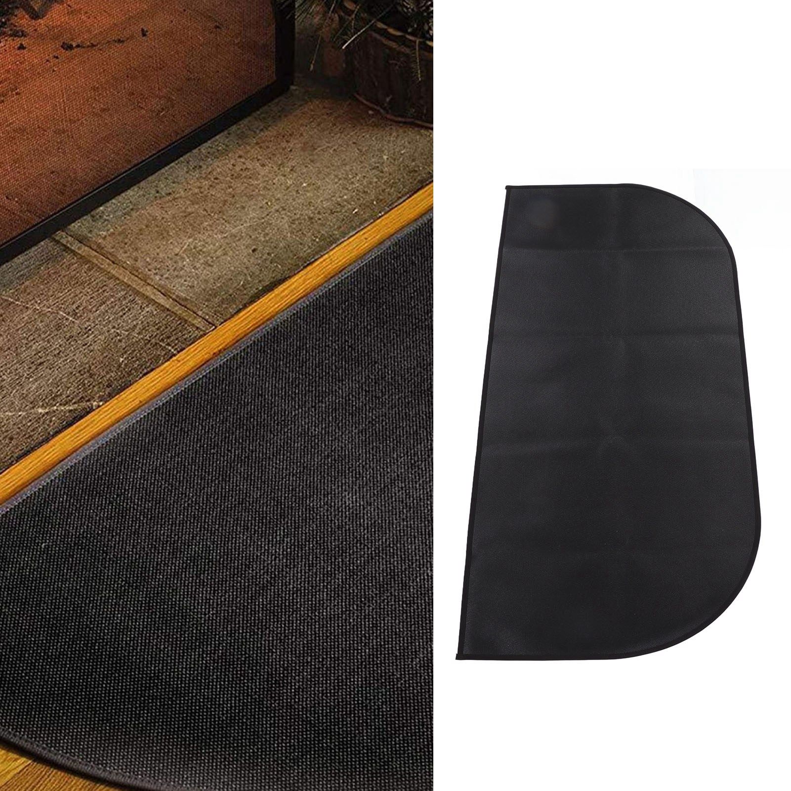 Fire Pit Mat Insulated Fireproof Heat Resistant Foldable Under Grill Mat for Fireplace Outdoor Camping Black 50x100cm/19.7x39.4in 11 Fire Pit Mat Insulated Fireproof Heat Resistant Foldable Under Grill Mat for Fireplace Outdoor Camping Black 50x100cm/19.7x39.4in - Image 11