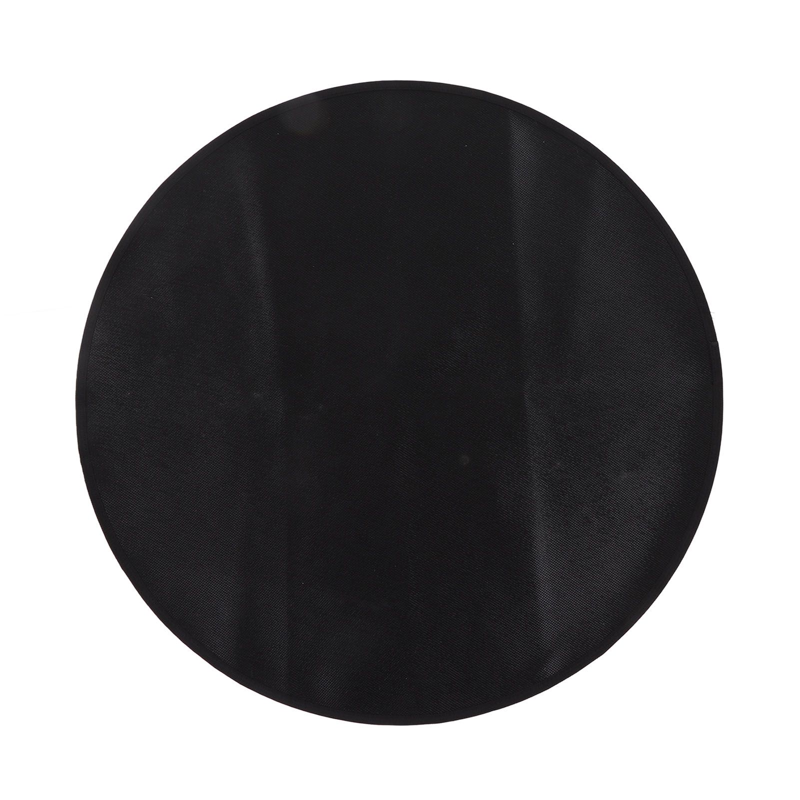 Grill Mat Fireproof High Temperature Resistance Washable Reusable Round BBQ Mat Black 24in / 60cm Dia 1 Grill Mat Fireproof High Temperature Resistance Washable Reusable Round BBQ Mat Black 24in / 60cm Dia