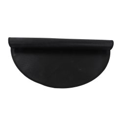 Grill Mat Fireproof High Temperature Resistance Washable Reusable Round BBQ Mat Black 24in / 60cm Dia 17 V1294 YM3117220240711 0421 02