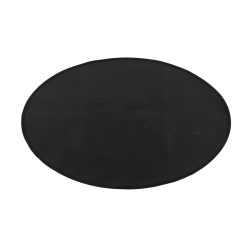 Grill Mat Fireproof High Temperature Resistance Washable Reusable Round BBQ Mat Black 24in / 60cm Dia 23 V1294 YM3117220240711 0421 08