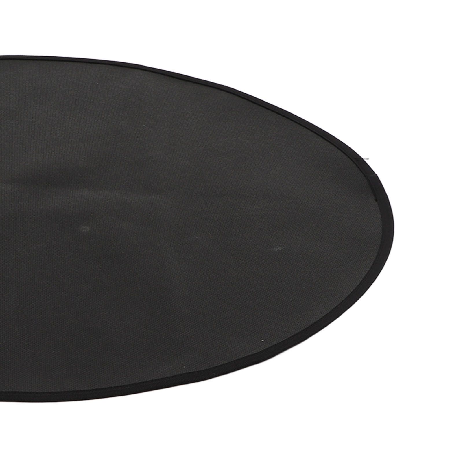 Grill Mat Fireproof High Temperature Resistance Washable Reusable Round BBQ Mat Black 24in / 60cm Dia 15 Grill Mat Fireproof High Temperature Resistance Washable Reusable Round BBQ Mat Black 24in / 60cm Dia - Image 15