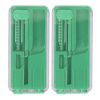 2PCS Cigarette Explosion Beads Pushers Peppermint Cigarette Bursting Beads Pusher Box DIY Smoking Tools Green