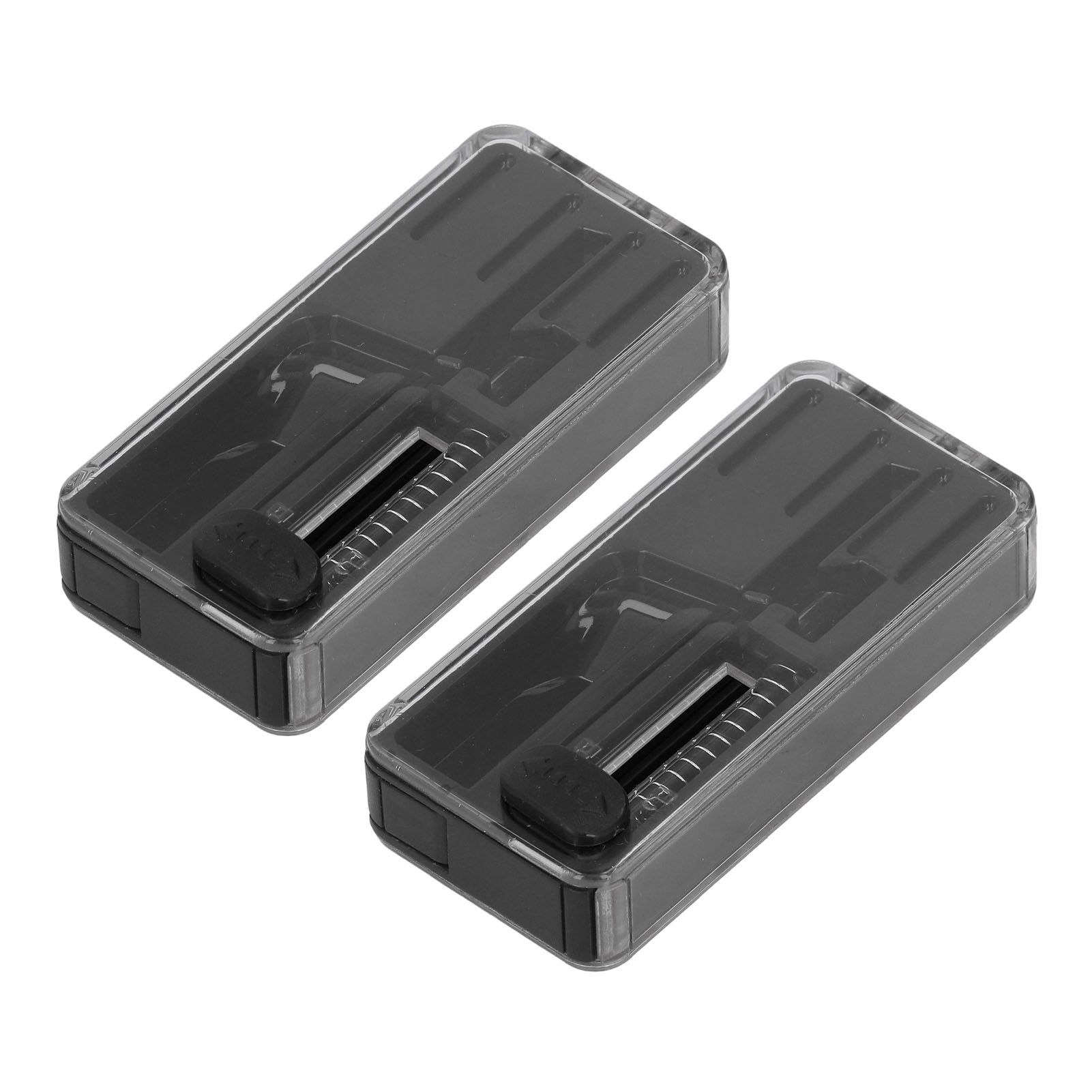 2PCS Cigarette Explosion Beads Pushers Peppermint Cigarette Bursting Beads Pusher Box DIY Smoking Tools Black 5 2PCS Cigarette Explosion Beads Pushers Peppermint Cigarette Bursting Beads Pusher Box DIY Smoking Tools Black - Image 5