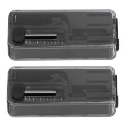 2PCS Cigarette Explosion Beads Pushers Peppermint Cigarette Bursting Beads Pusher Box DIY Smoking Tools Black 21 V1294 YM3117220243214 0421 06