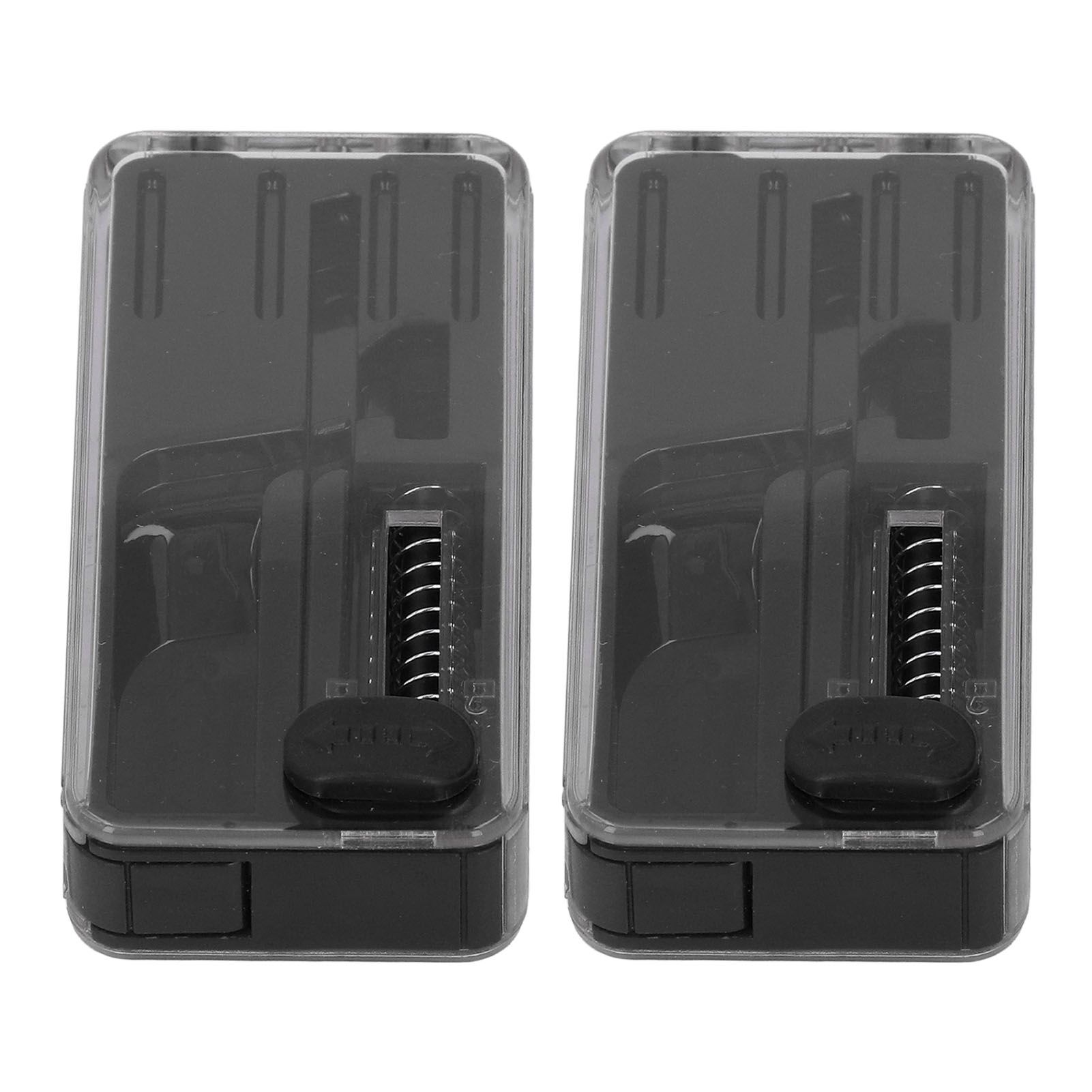 2PCS Cigarette Explosion Beads Pushers Peppermint Cigarette Bursting Beads Pusher Box DIY Smoking Tools Black 8 2PCS Cigarette Explosion Beads Pushers Peppermint Cigarette Bursting Beads Pusher Box DIY Smoking Tools Black - Image 8