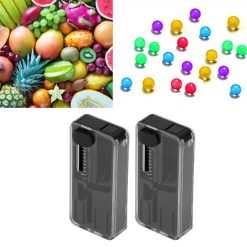 2PCS Cigarette Explosion Beads Pushers Peppermint Cigarette Bursting Beads Pusher Box DIY Smoking Tools Black 25 V1294 YM3117220243214 0421 10