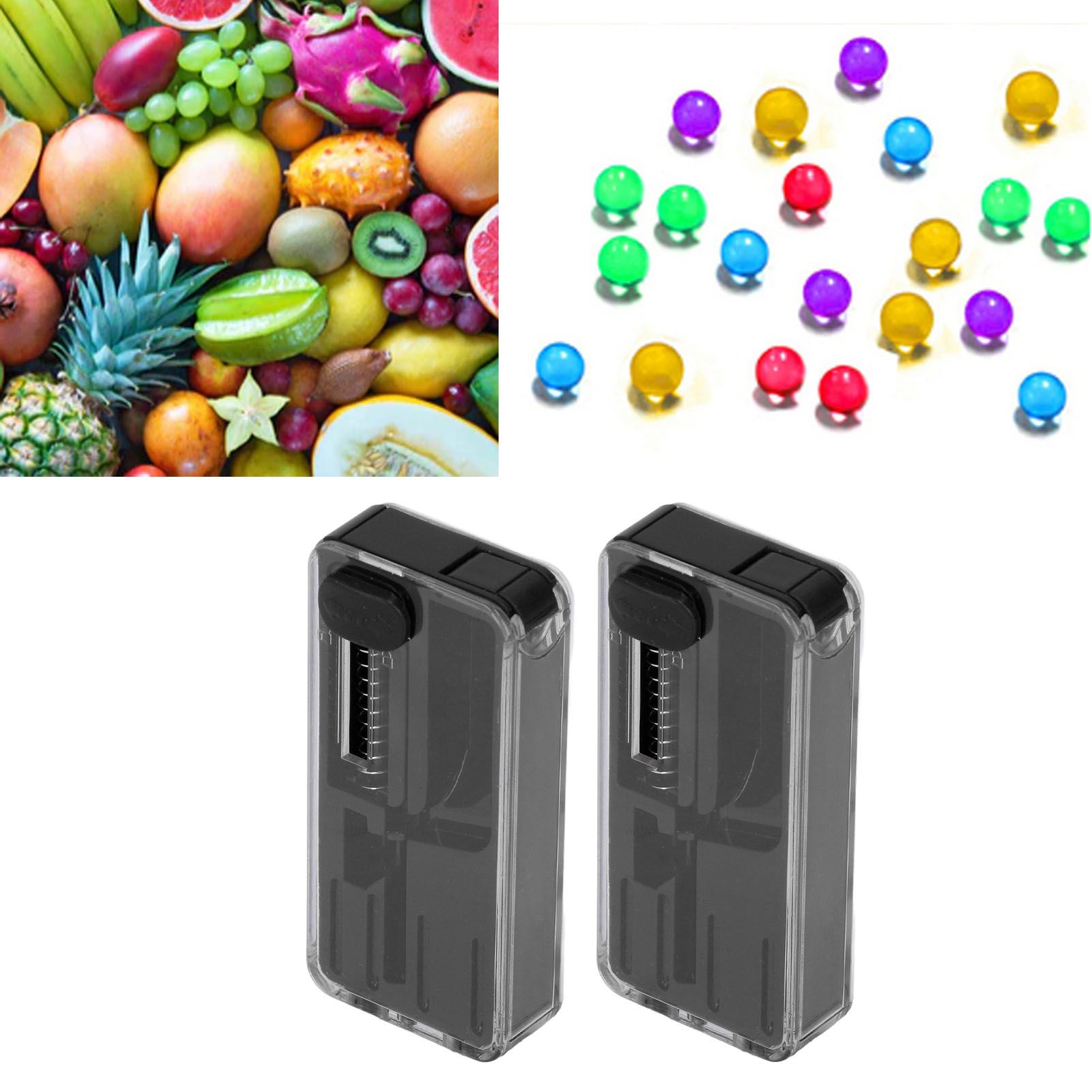 2PCS Cigarette Explosion Beads Pushers Peppermint Cigarette Bursting Beads Pusher Box DIY Smoking Tools Black 11 2PCS Cigarette Explosion Beads Pushers Peppermint Cigarette Bursting Beads Pusher Box DIY Smoking Tools Black - Image 11