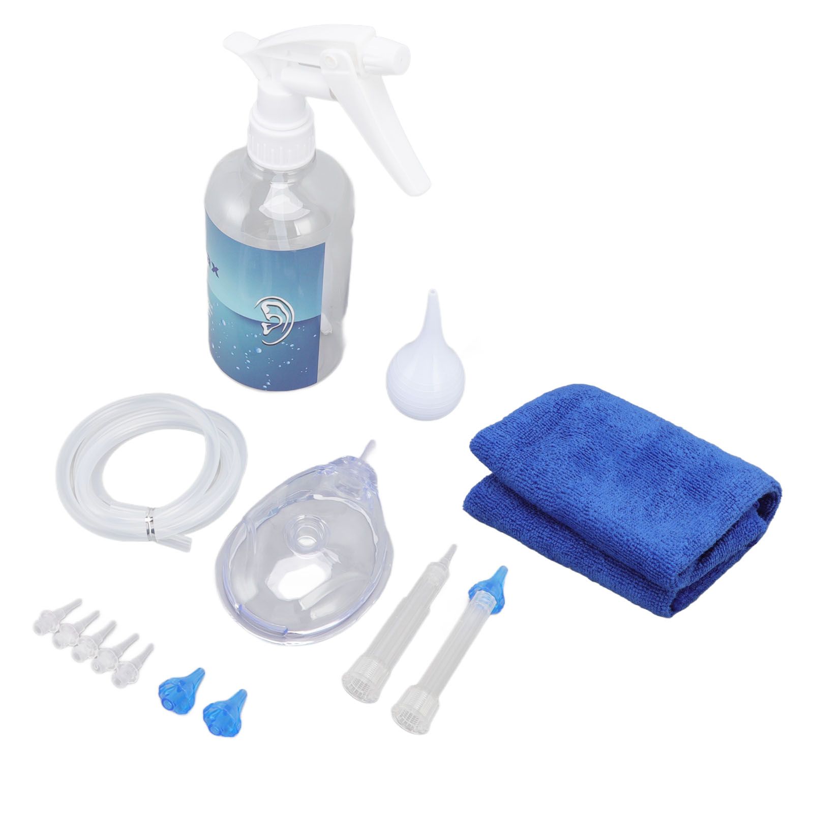 Ear Cleaning Kits 500ml Ear Washer Spray Bottle System with Professional Ear Muff Ear Wax Removal Tool for Home 5 Ear Cleaning Kits 500ml Ear Washer Spray Bottle System with Professional Ear Muff Ear Wax Removal Tool for Home - Image 5