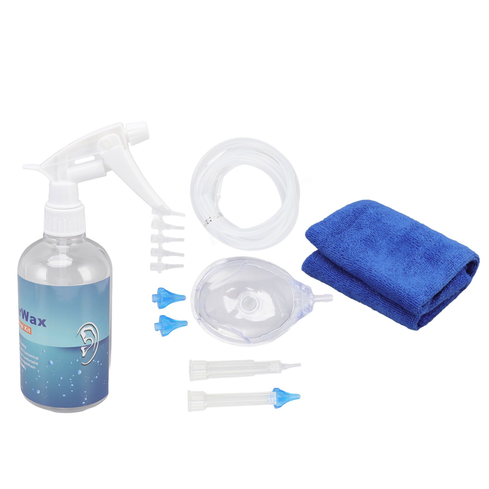 Ear Cleaning Kits 500ml Ear Washer Spray Bottle System with Professional Ear Muff Ear Wax Removal Tool for Home 10 Ear Cleaning Kits 500ml Ear Washer Spray Bottle System with Professional Ear Muff Ear Wax Removal Tool for Home - Image 10