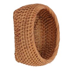 Rattan Storage Basket Hand Woven Simple Exquisite Rattan Organizer Storage Basket for Tea Sets Tableware S 23 V1294 YM3117220246411 0421 08