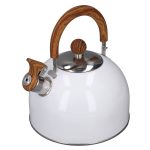 Whistling Kettle 2.5L Stainless Steel White