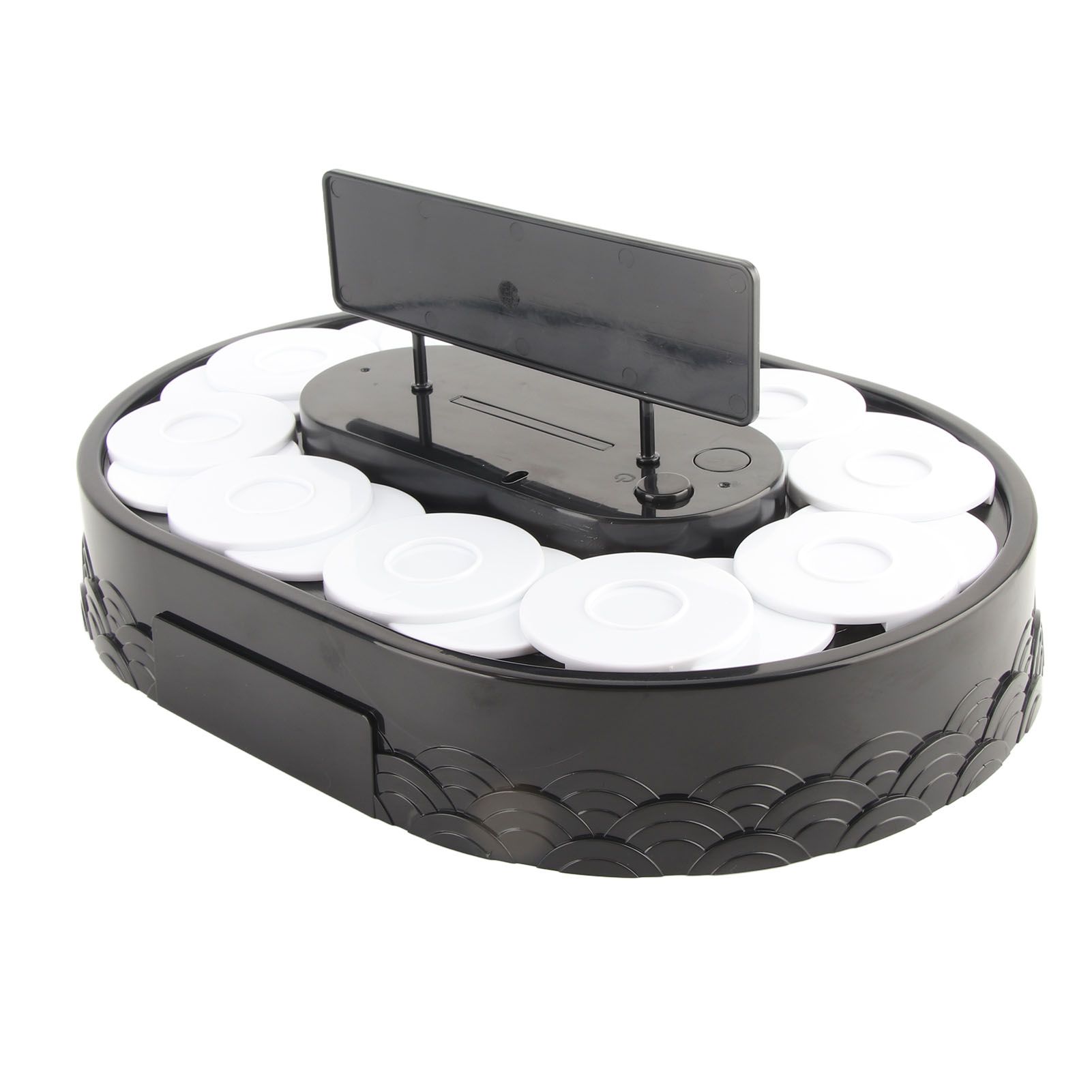 Automatic Rotating Sushi Display Stand with 10 Trays 3 Automatic Rotating Sushi Display Stand with 10 Trays - Image 3