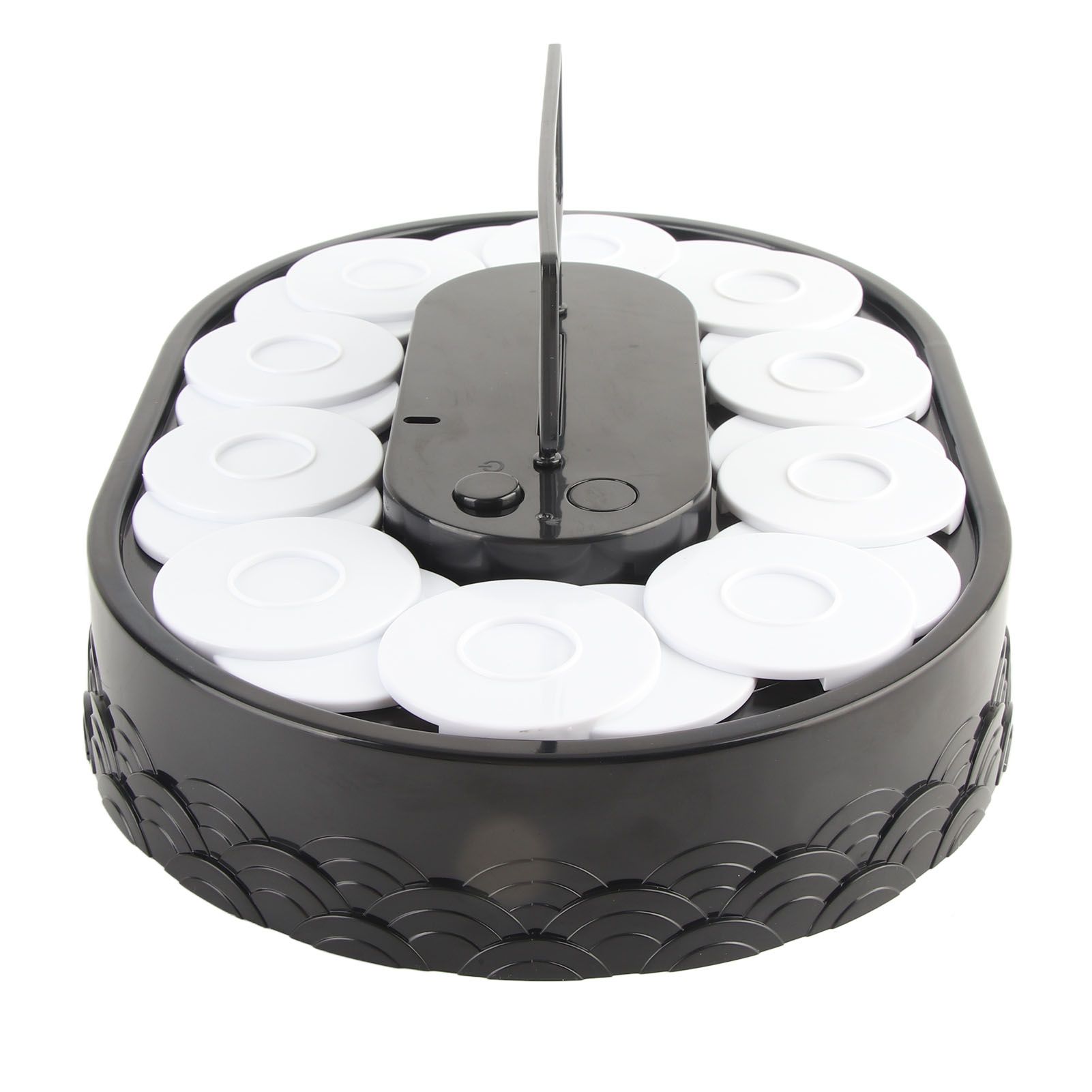 Automatic Rotating Sushi Display Stand with 10 Trays 5 Automatic Rotating Sushi Display Stand with 10 Trays - Image 5