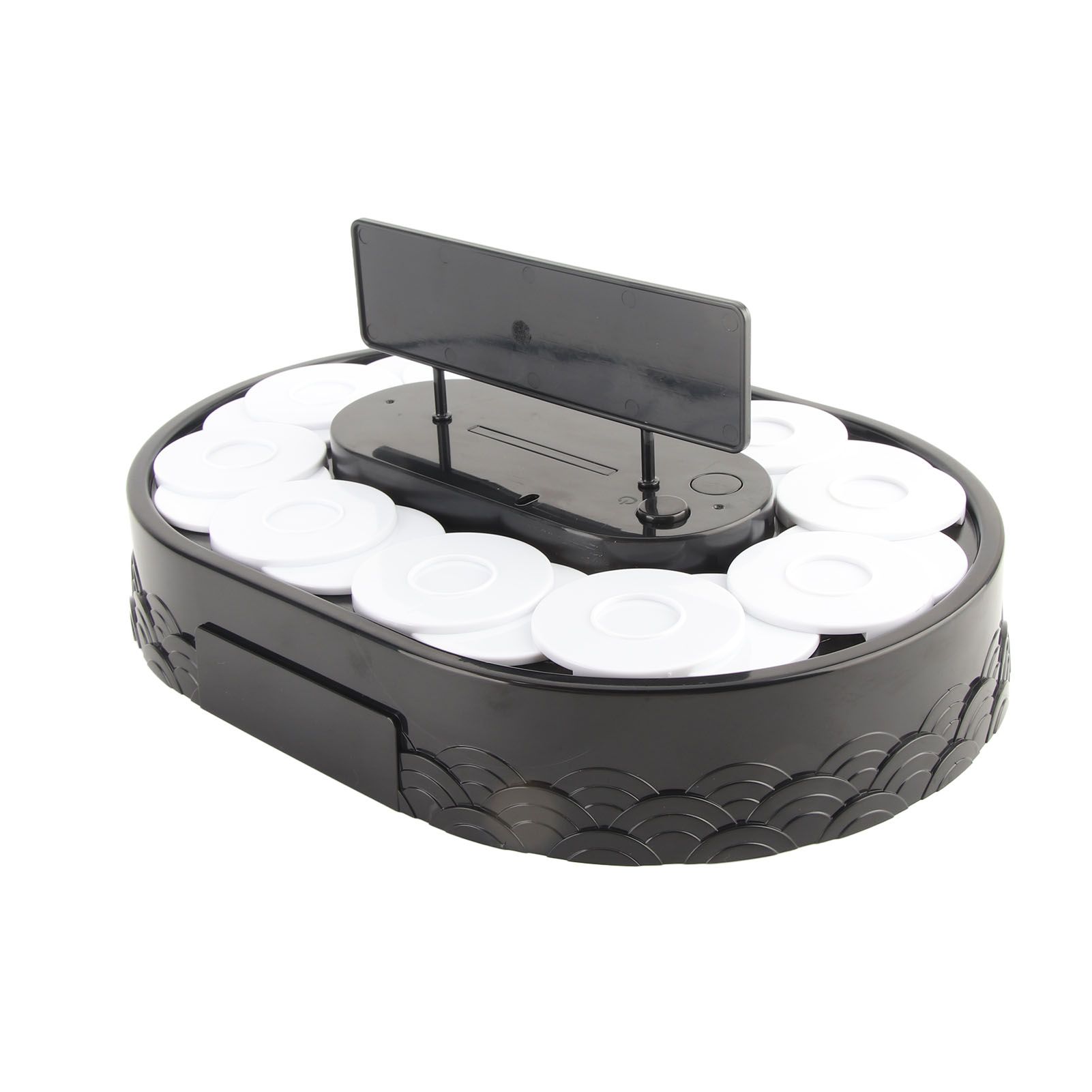 Automatic Rotating Sushi Display Stand with 10 Trays 6 Automatic Rotating Sushi Display Stand with 10 Trays - Image 6