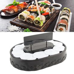 Automatic Rotating Sushi Display Stand with 10 Trays 24 V1294 YM3118220256011 0421 09