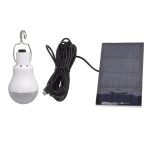 Portable Solar LED Light Bulb with 3.5m Cable