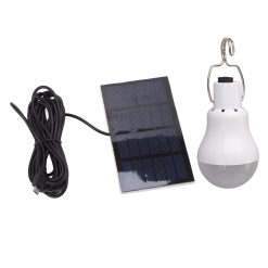 Alternative view of Portable Solar LED Light Bulb Rechargeable Solar Light Bulb for Outdoor Hiking Fishing Camping Tent