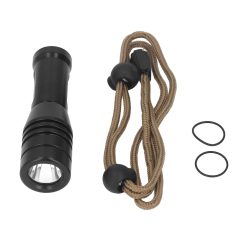 LED Diving Flashlight Aluminium Alloy IPX8 Waterproof White Light 800LM Underwater Flashlight for Underwater Sports
