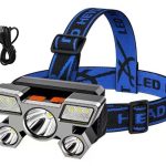 USB Rechargeable LED Headlamp with 4 Lighting Modes