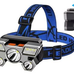 Alternative view of Headlamp Flashlight USB Rechargeable LED Head Light with 4 Modes for Camping Fishing and Outdoor Activities