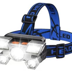 Headlamp Flashlight USB Rechargeable LED Head Light with 4 Modes for Camping Fishing and Outdoor Activities 8 V1308 DSZKI 1 02
