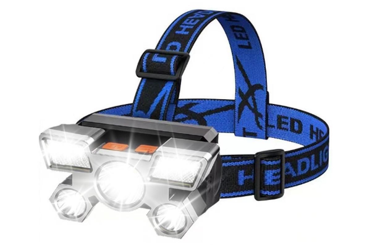 Headlamp Flashlight USB Rechargeable LED Head Light with 4 Modes for Camping Fishing and Outdoor Activities 3 Headlamp Flashlight USB Rechargeable LED Head Light with 4 Modes for Camping Fishing and Outdoor Activities - Image 3