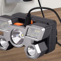 Headlamp Flashlight USB Rechargeable LED Head Light with 4 Modes for Camping Fishing and Outdoor Activities 11 V1308 DSZKI 1 05