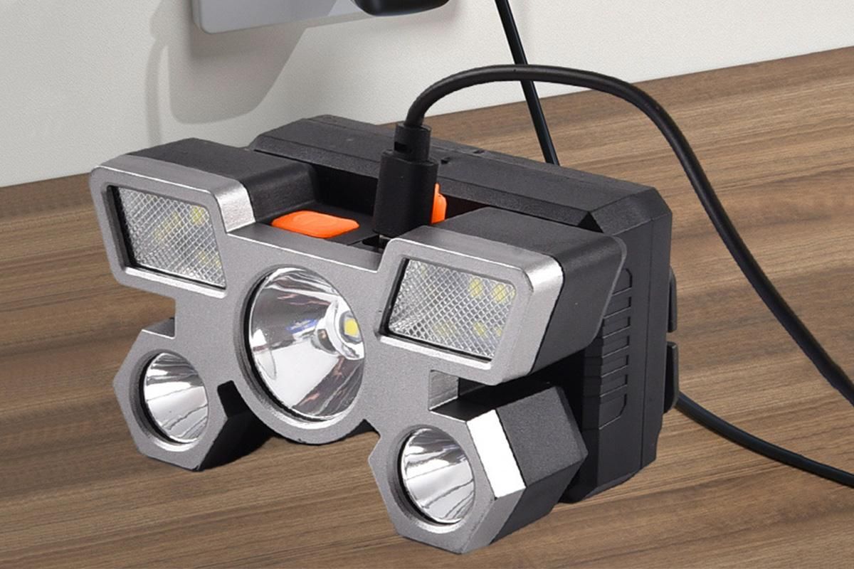 Headlamp Flashlight USB Rechargeable LED Head Light with 4 Modes for Camping Fishing and Outdoor Activities 6 Headlamp Flashlight USB Rechargeable LED Head Light with 4 Modes for Camping Fishing and Outdoor Activities - Image 6
