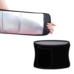Women Waist Trainer Sweat Band Sport Waist Shaper Belt -Black