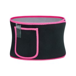 Alternative view of Women Waist Trainer Sweat Band Sport Waist Shaper Belt -Pink