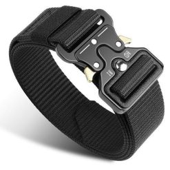 Alternative view of Nylon Tactical Belt Quick-Release for Outdoor Work Daily - Black