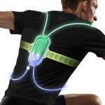 Reflective LED Running Vest with Dual Lights