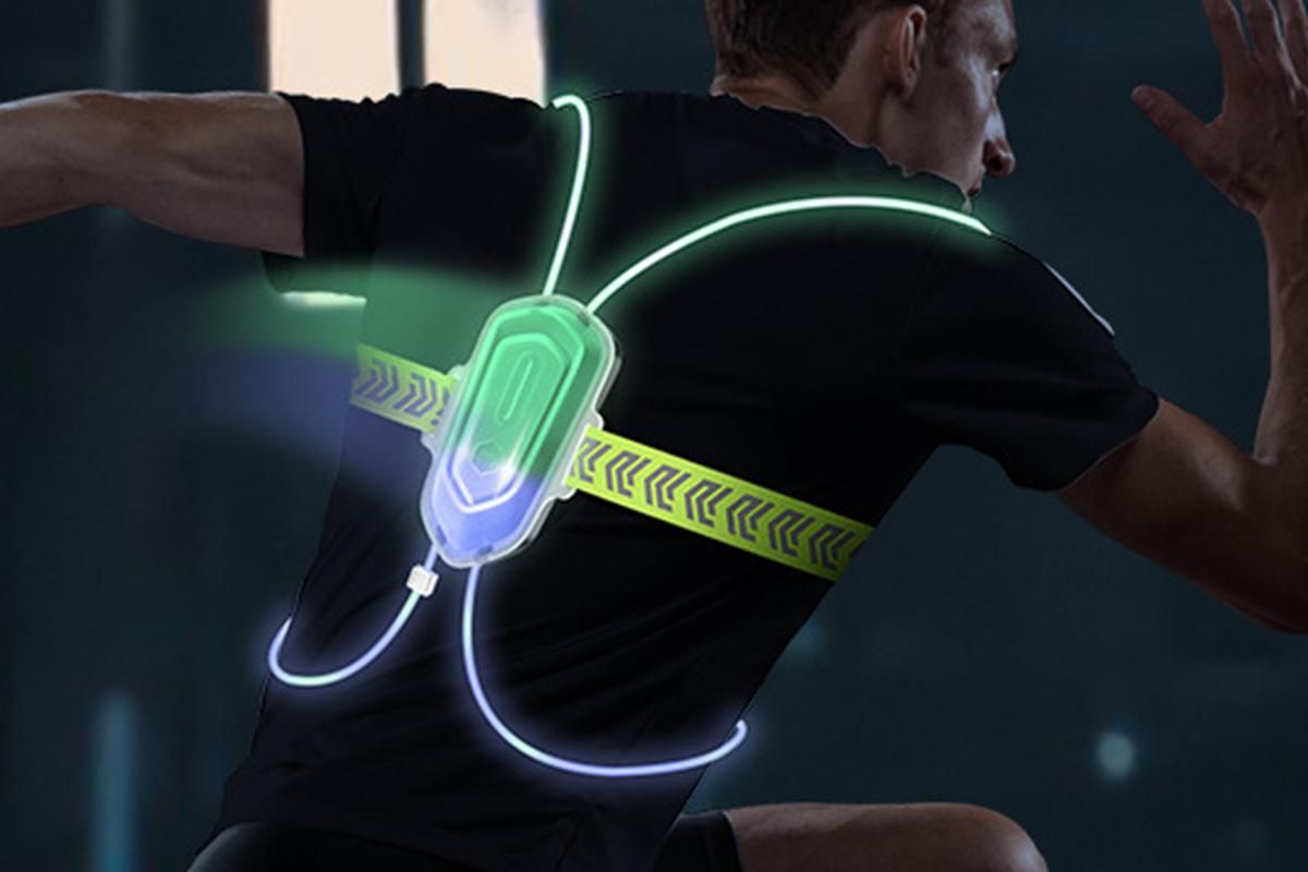 Reflective LED Running Vest with Dual Lights 3 Reflective LED Running Vest with Dual Lights - Image 3