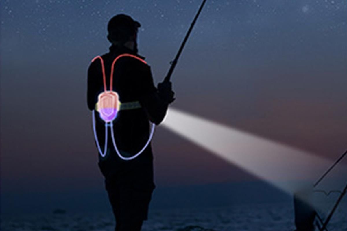 Reflective LED Running Vest with Dual Lights 5 Reflective LED Running Vest with Dual Lights - Image 5