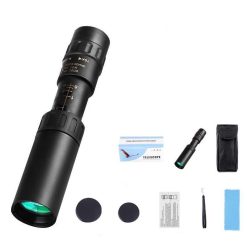 10-300X Zoom HD Portable Monocular Long Range Professional Telescope for Outdoor Travel