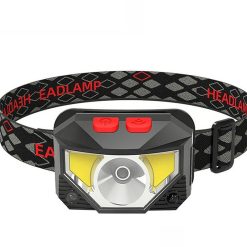 Rechargeable Motion Sensor LED Headlamp Head Torch Headlight